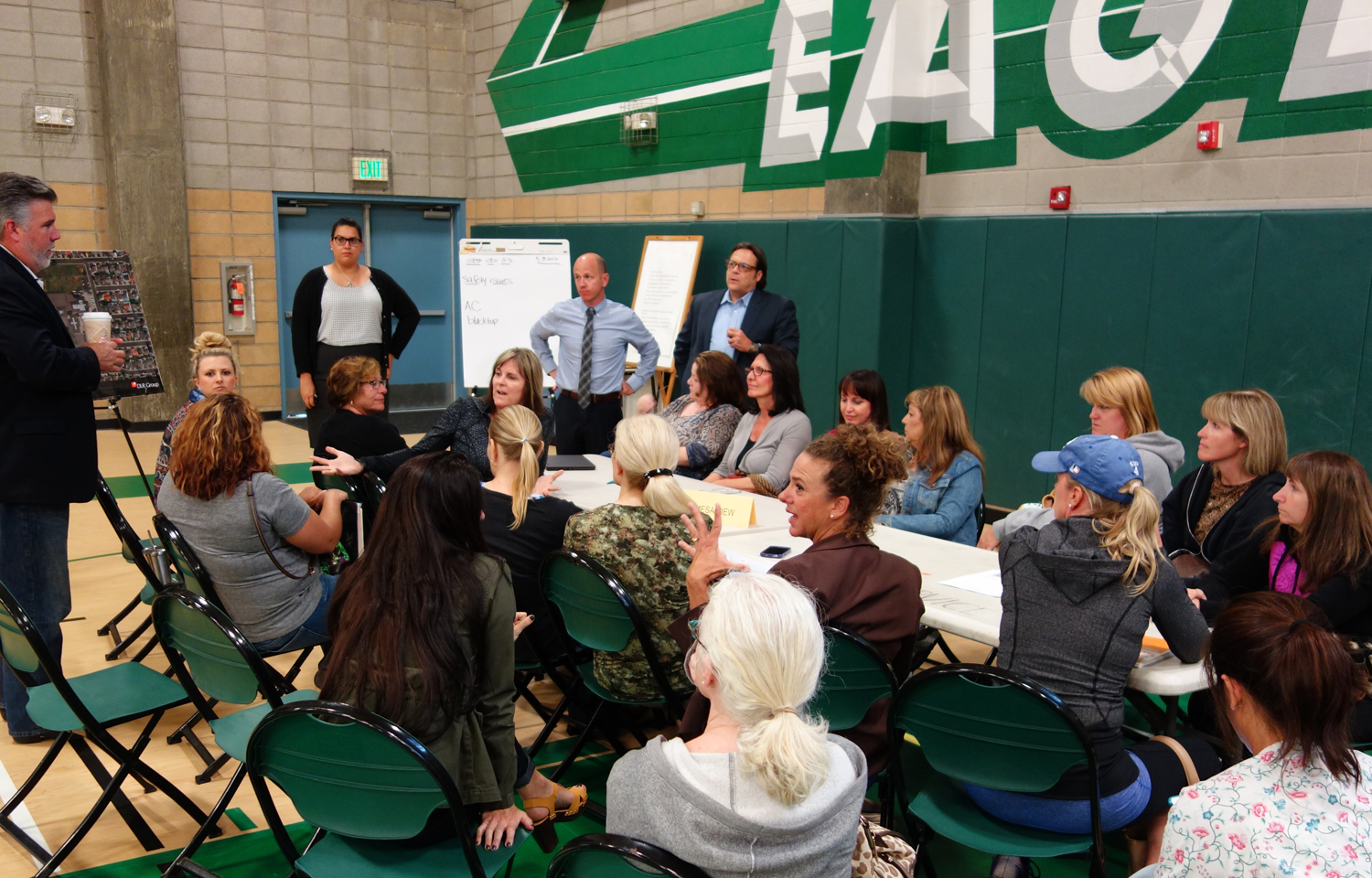 Community Input Session at Mesa View Middle School